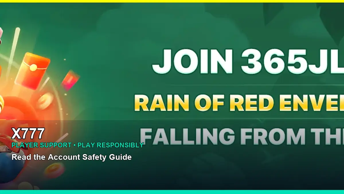 X777 responsible play resources for Philippine players