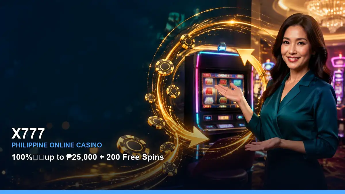 X777 online casino and slot games for Philippine players