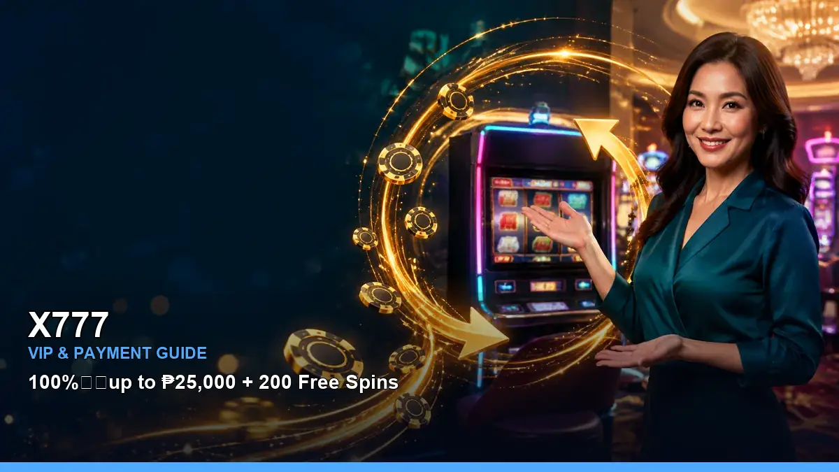 X777 VIP rewards and payment guide for Philippine players